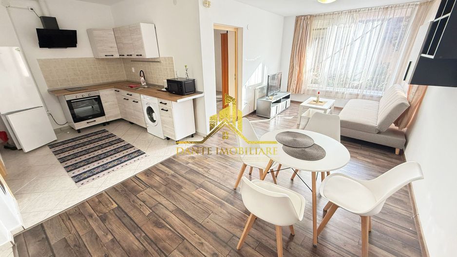 2 camere, mobilat modern, PET FRIENDLY, bloc nou, parcare, Borhanci - Poză 1