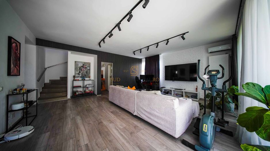Duplex modern cu 4 camere, curte amenajata, com.Berceni - Poză 11