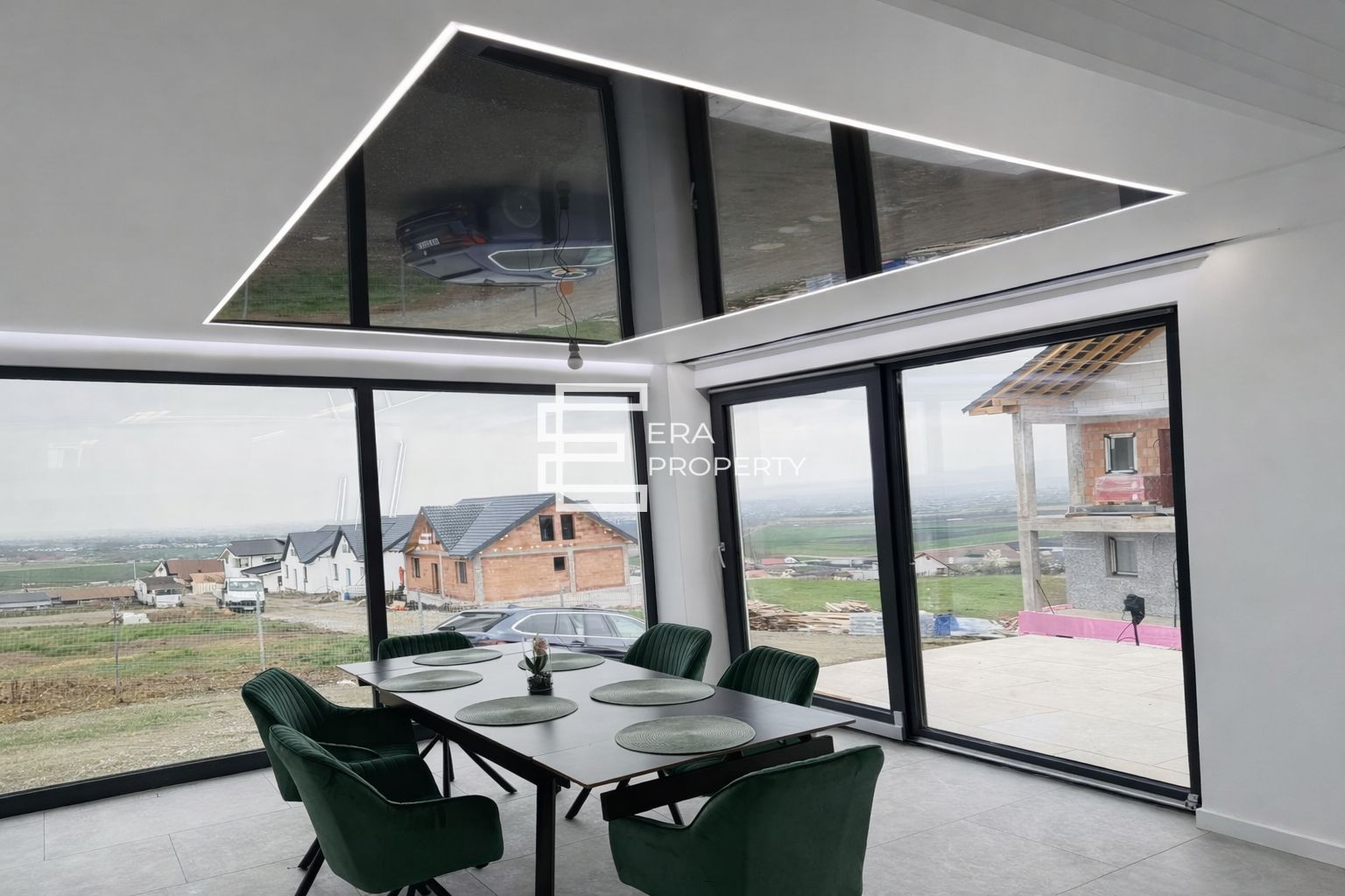 Casă nouă la cheie, tip A-frame, intabulată, în Șura Mare - Poză 2