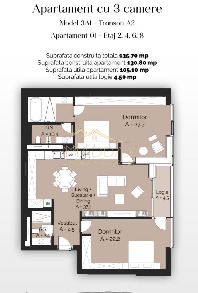 Proiect rezidențial // Apartamente 1-5 camere // Finalizare 2026 - Poză 53