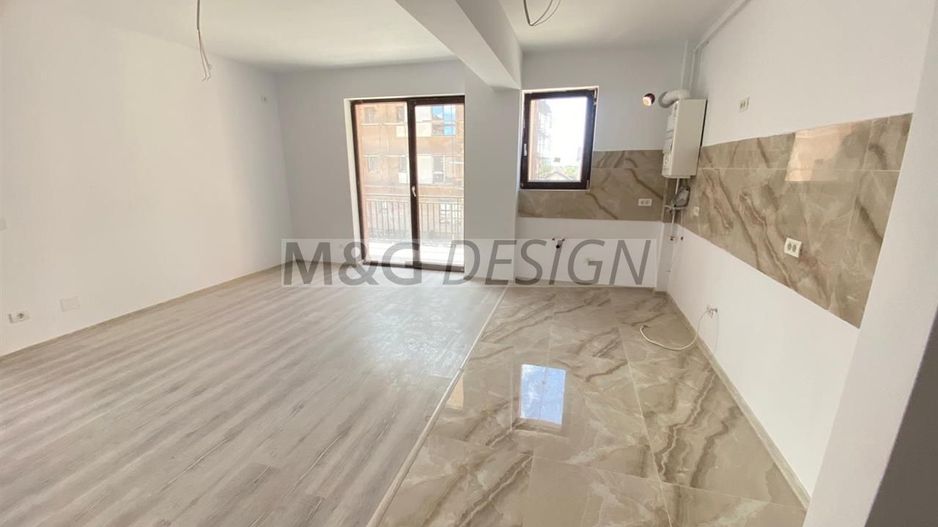 Apartament 2 camere bloc nou open space loc de parcare parter - Poză 2