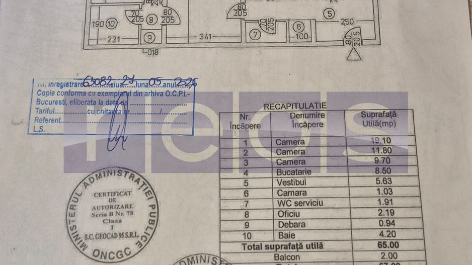VANZARE 3 CAMERE | ZONA TITAN | MOBILAT SI UTILAT - Poză 14