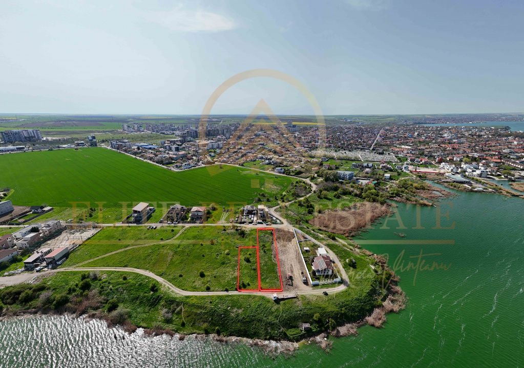 Palazu Mare - Primul lot la lac - teren 1600 mp cu deschidere de 18,70 m - Poză 4