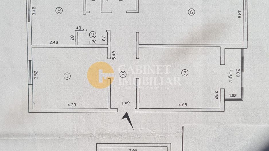COPOU - 4 CAMERE DECOMANDAT - 78MP - FARA RISC SEISMIC - Poză 1