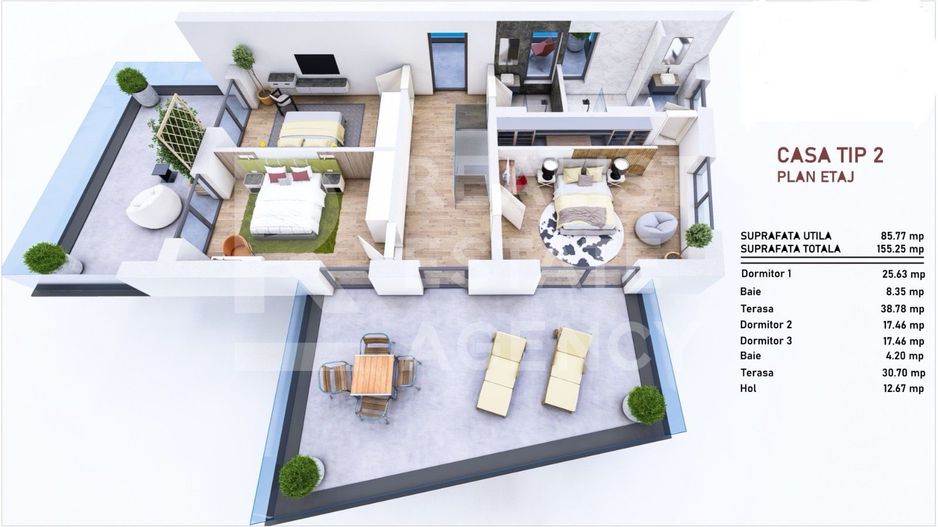 Vânzare, casă modernă, 4 camere, Cristian - Poză 5