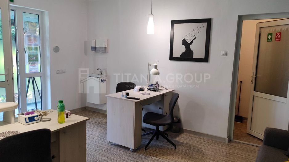 Spatiu comercial, 50 mp + 8 ml vitrina, Florilor, vad pietonal si auto - Poză 8