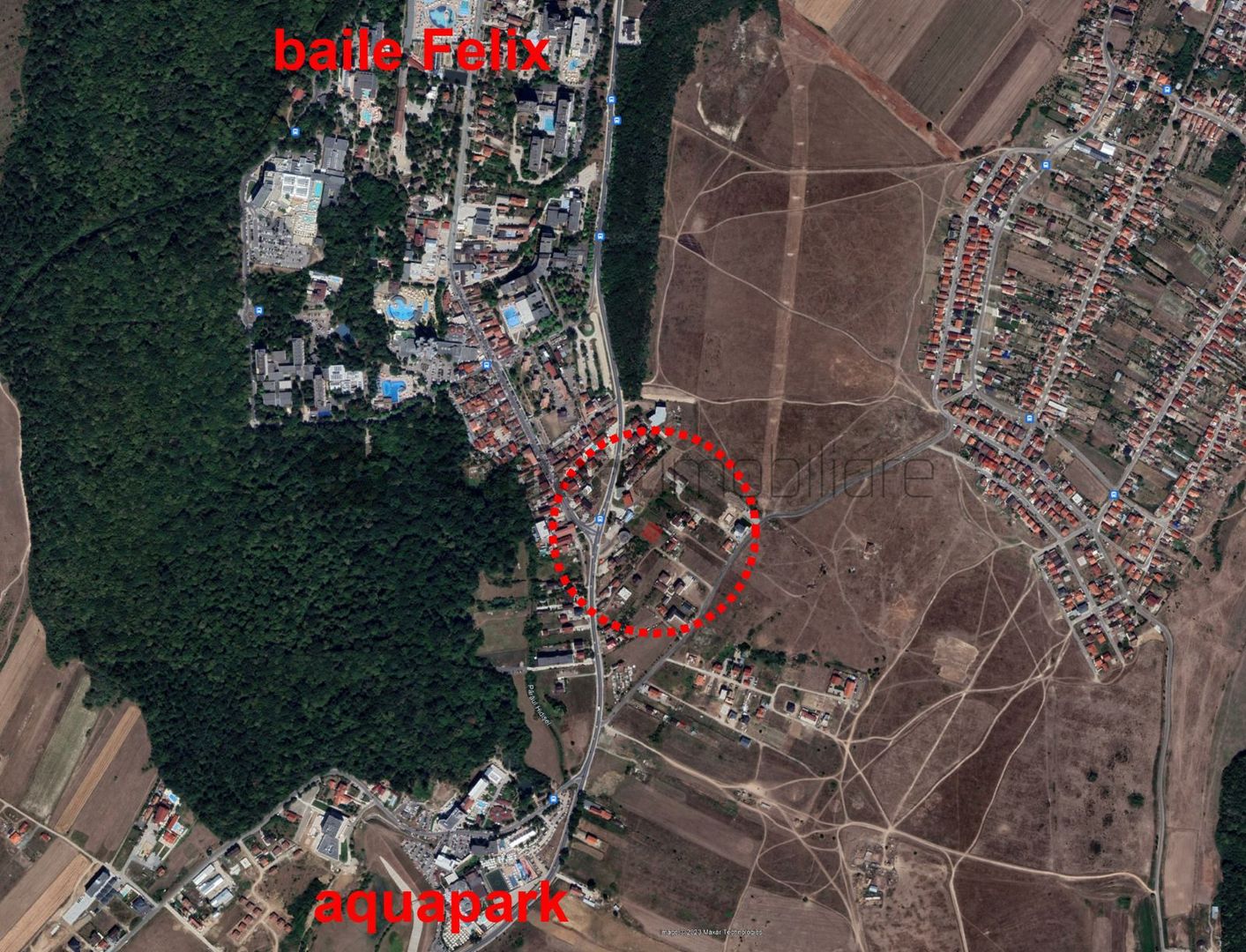 2 PARCELE DE TEREN IN BAILE FELIX - Poză 2