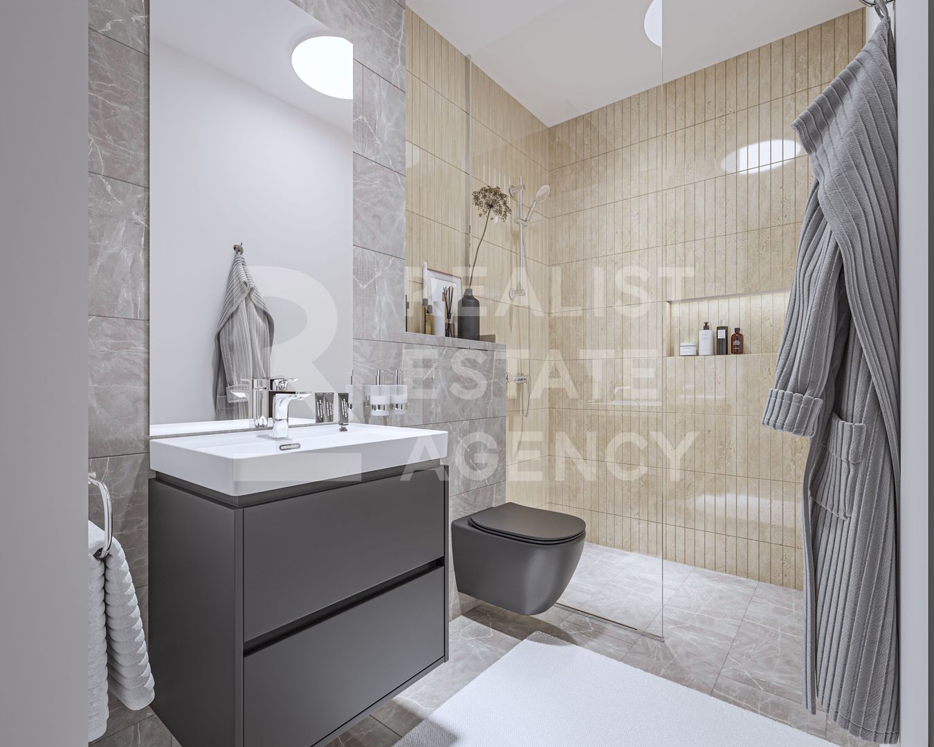 Apartament 4 camere spațios, etaj 12 – Sky Light Residence - Poză 8