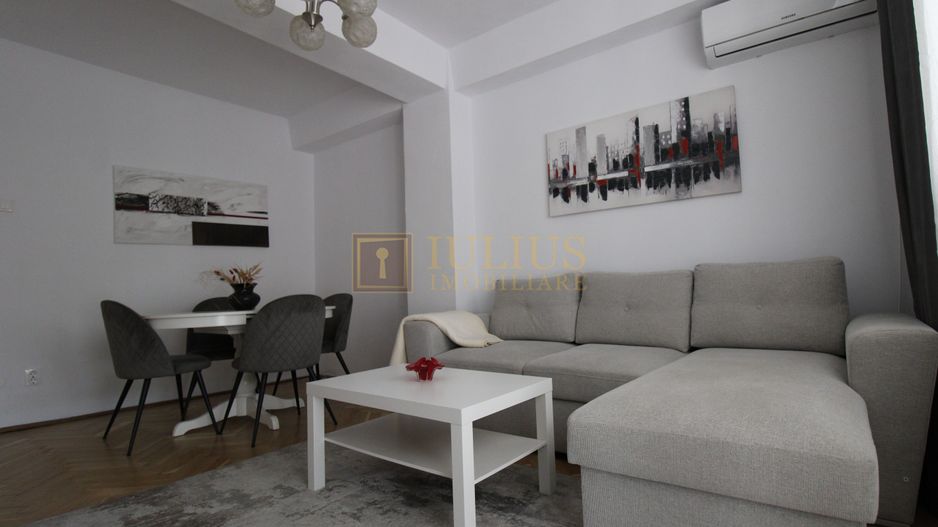 3 camere decomandate, balcon generos de 17 mp, bloc modernizat-Gh Lazăr - Poză 2