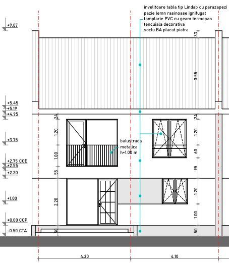 vila insir. 4cam,3bai + 1-2-3 parcari/centru Popesti Leordeni - Poză 40