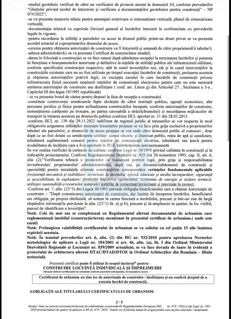 Teren intravilan, cu PUZ, de 518 mp - zona Sanpetru/Primăverii - Poză 5