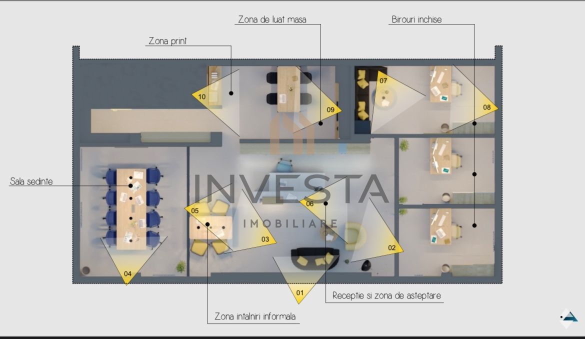 Spatiu modern, finisaje personalizabile – ideal clinica, birou, studio - Schiță 6