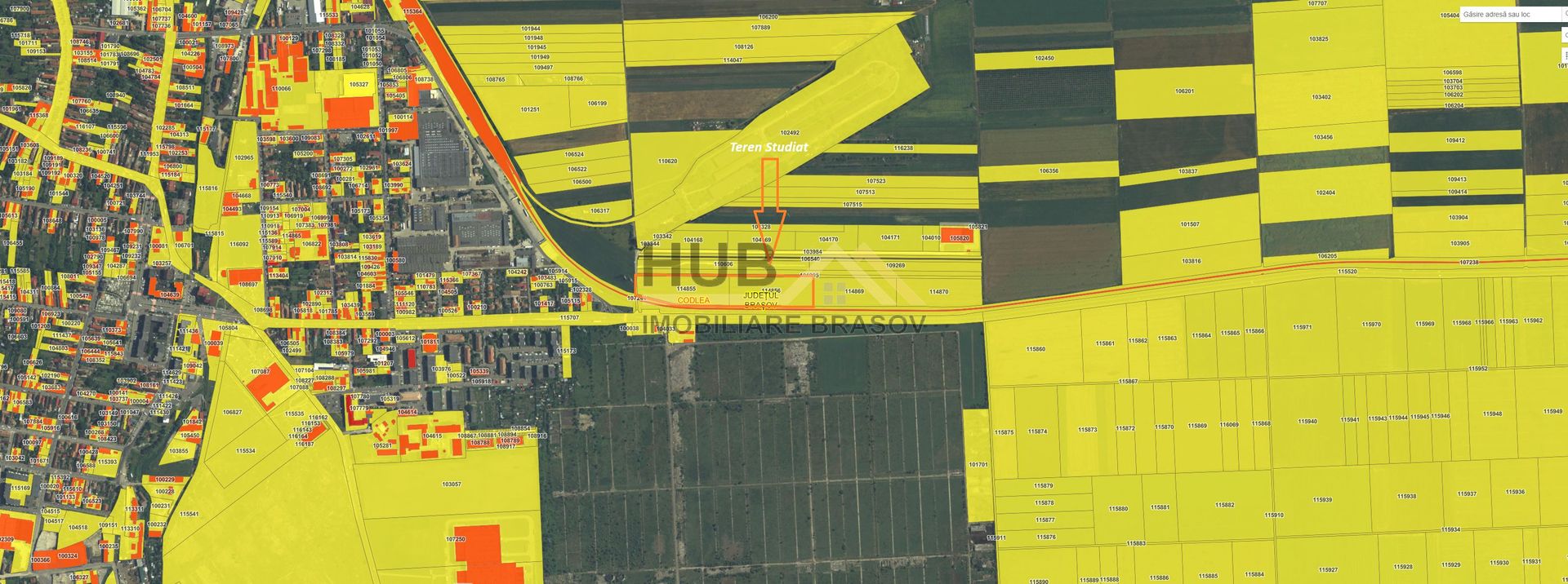 Teren Industrial,  Codlea | 22.500mp Necesar PUZ - Poză 1
