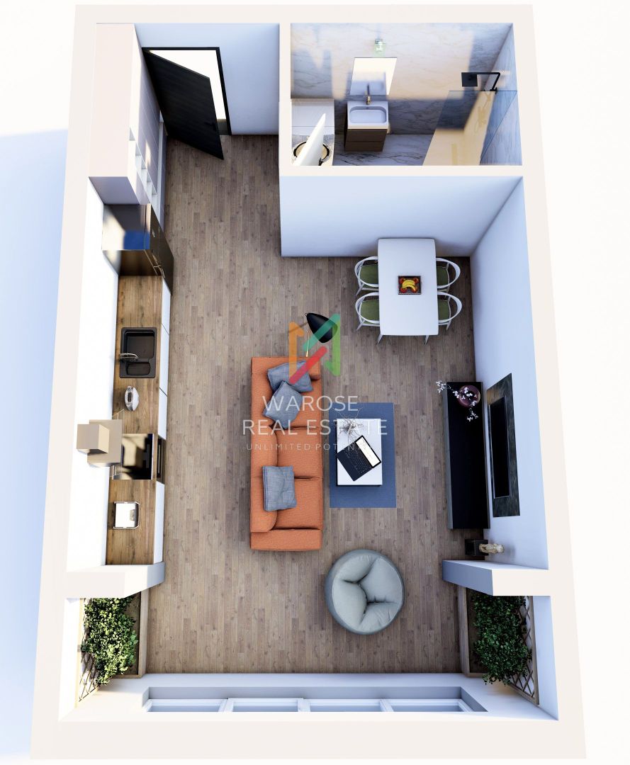 0% Comision | Garsoniera noua | Codlea | 38 mp - Poză 11