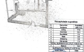 2 Camere Nou Mobilat Utilat | Art City | Piata Presei - Poză 20