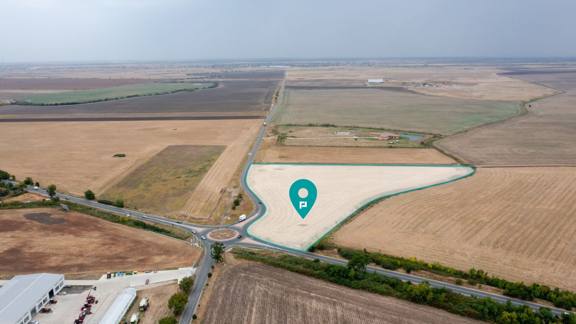 Teren DN6 sens giratoriu Dudeștii Noi - Poză 3