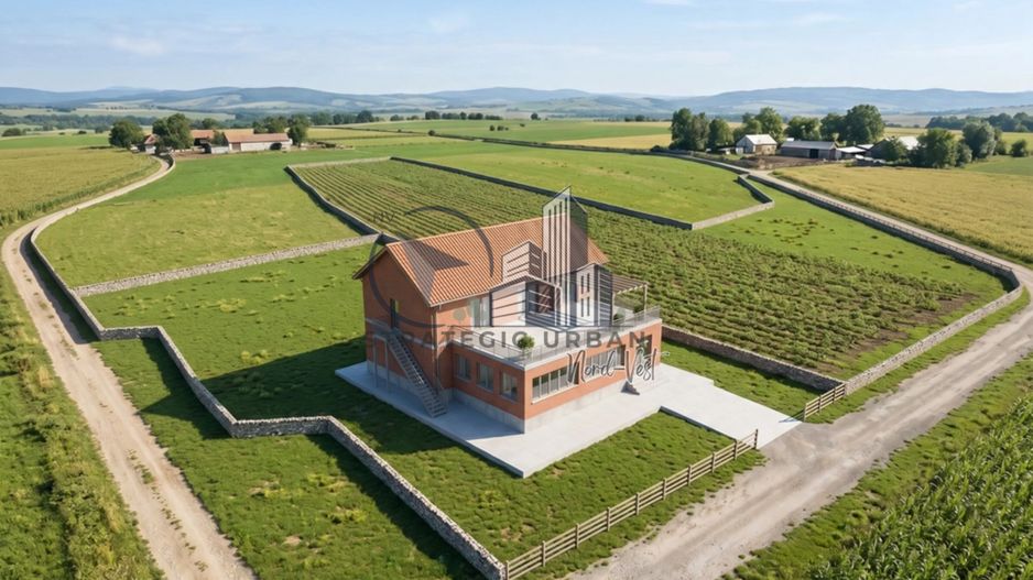 TEREN EXTRAVILAN 35.814 mp – HUEDIN, CLUJ | Fostă Fermă - Poză 1