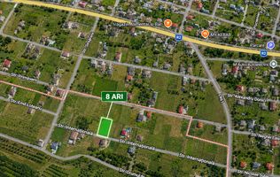 TEREN PENTRU CONSTRUCȚIE – 8 ARI | ȚÎNȚĂRENI- ANENII NOI