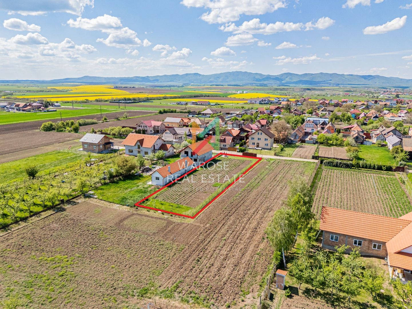 Teren intravilan 1200 mp-Feldioara - 0% Comision pt Cumparator - Poză 1