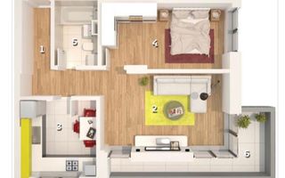 Apartament 2 camere de inchiriat Drumul Taberei - Poză 3