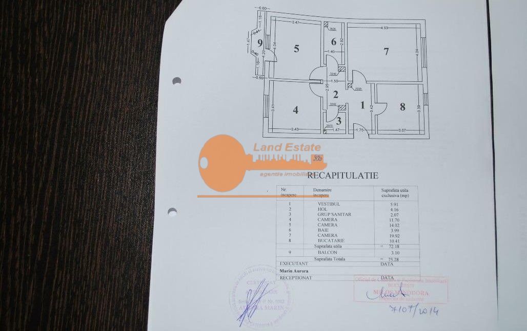 Apartament 3 camere Prosper 13 Septembrie (centrala) - Poză 16