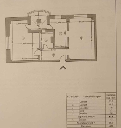 APARTAMENT 2 CAMERE | DECOMANDAT | AVIATIEI - Poză 8