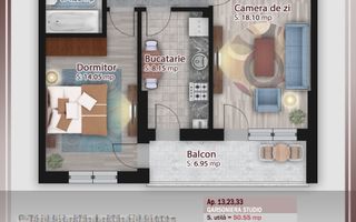 Decomandat Vedere libera Metrou Teclu STB Parcul Teilor Ikea Titan - Poză 4
