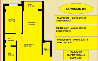 Apartament 2 camere nou de vanzare in Iasi Valea Lupului, bloc 2025 - Poză 2