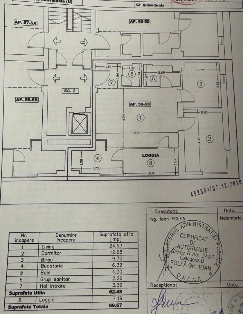 3 CAMERE | DELEA VECHE - CALEA CALARASI - Schiță 9