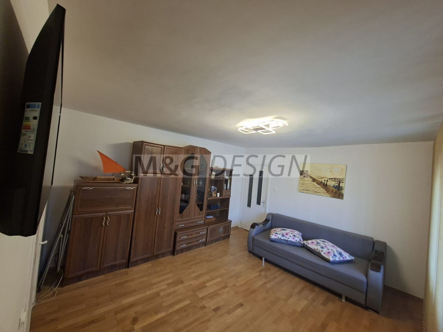 2 camere Sagului- Dambovita centrala proprie - Poză 2