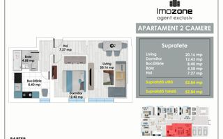 2 Camere, Bloc Nou, pe Valea Cascadelor, langa Metrou, la 3 min de Autogara - Poză 2