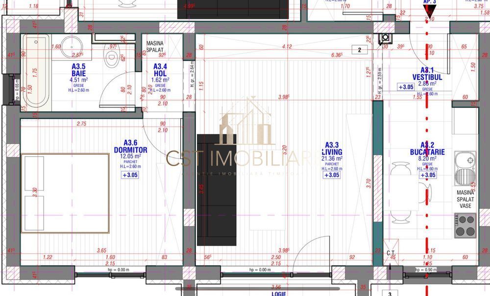 Apartament cu 2 camere / Mehala - Poză 8