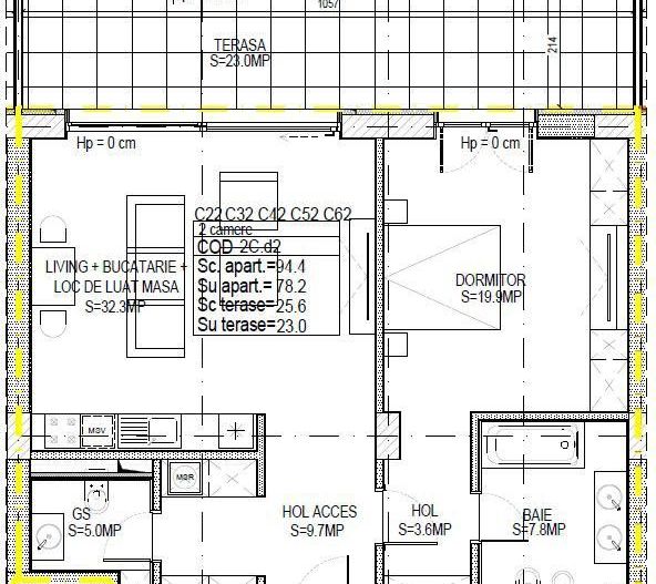 BRASADAS inchiriaza ap 2 cam 78 mp. etaj 5/5 ONE Floreasca. - Poză 7