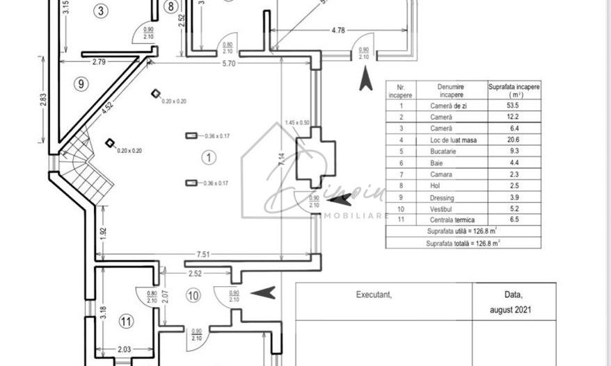 Vila moderna si luminoasa Pipera - Drumul Potcoavei I renovata 2020 - Poză 3