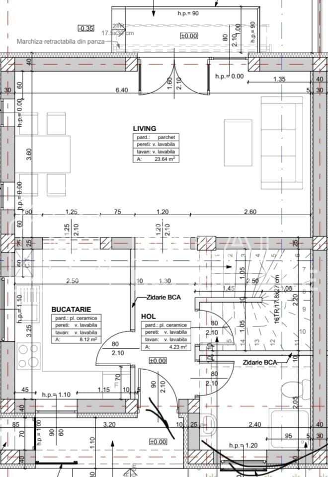 Duplex Modern cu 4 camere LA CHEIE, Zona Lidl, Cartierul Arhitectilor - Schiță 9