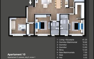 APARTAMENT DE LUX CU 4 CAMERE LA VANZARE LANGA SCOALA BRITANICA - Poză 1