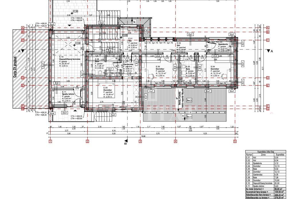 Teren cu autorizație duplex | Oportunitate–Feleacu - Schiță 15