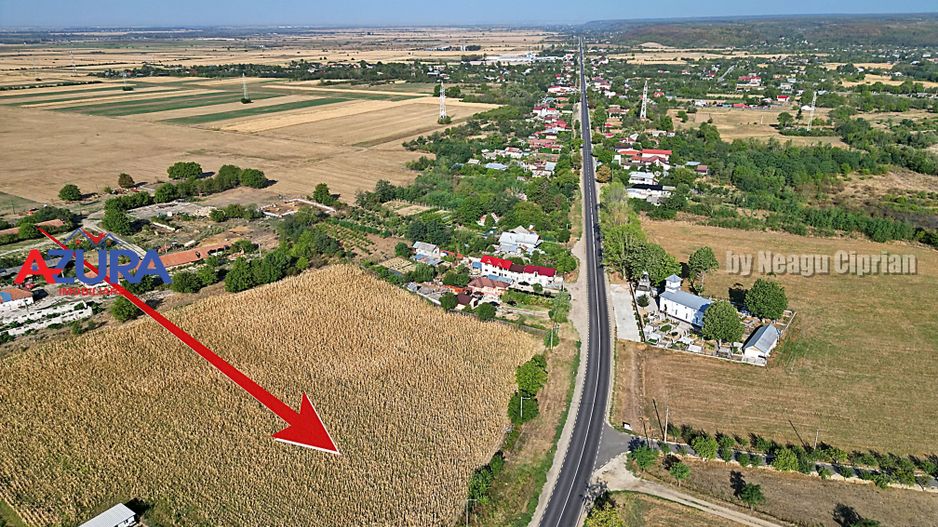 AZURA Imobiliare - Teren la DN7 langa Gaesti, Crangurile - Badulesti - Poză 7