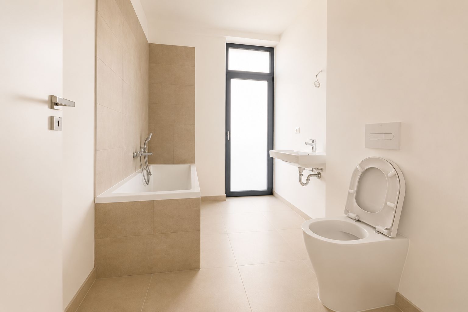 Apartament nou cu 2 camere, Complex Ateneo, 54.5 mp, direct de la proprietar, parcare inclusa - Poză 12