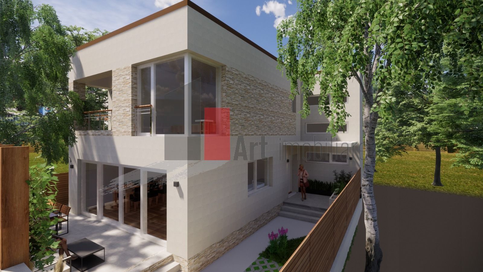 Super OFERTA ! Teren cu autorizatie de constructie si fundatie. - Poză 1