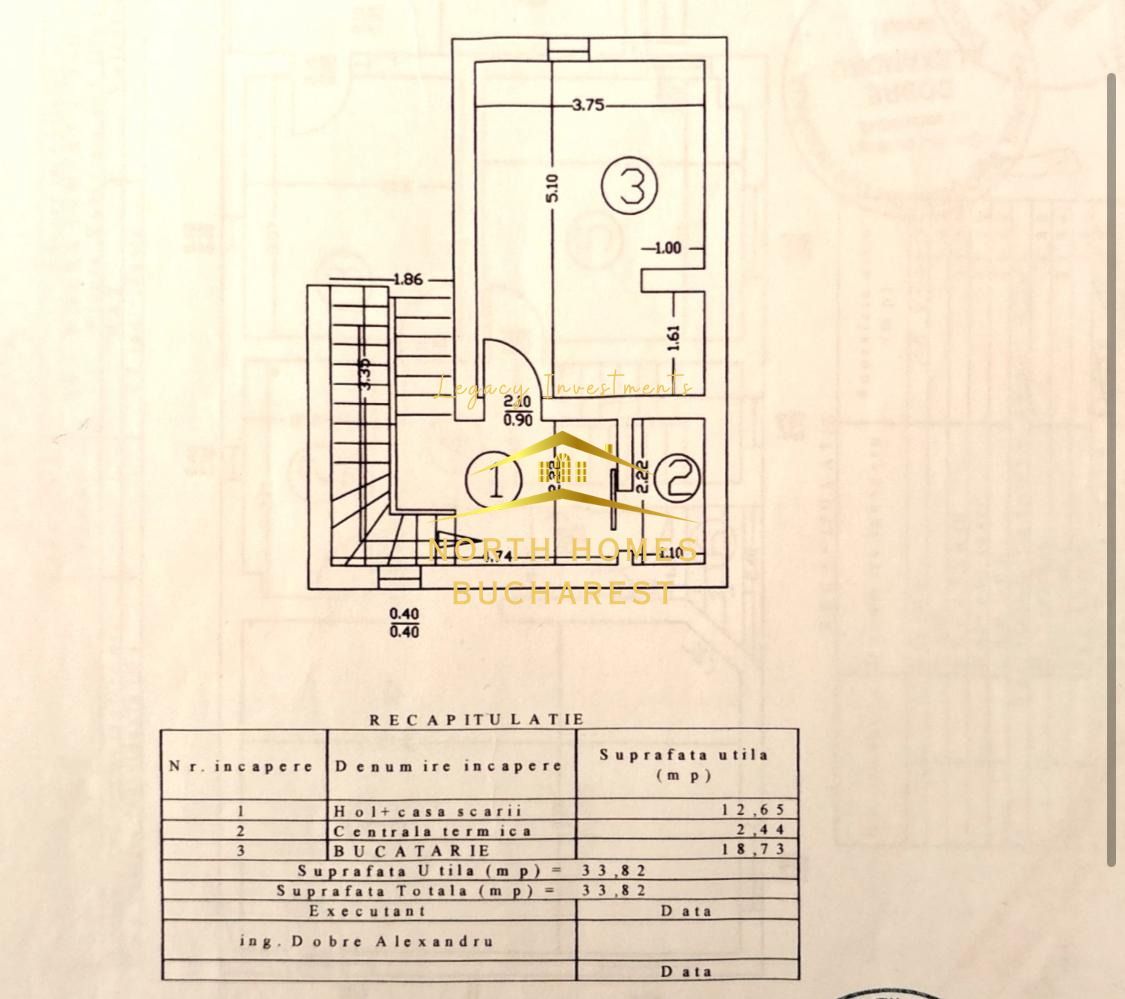 Vila de inchiriat -6 camere - -Bulevardul Pipiera -PARCARE-COMISON 0 - Poză 13