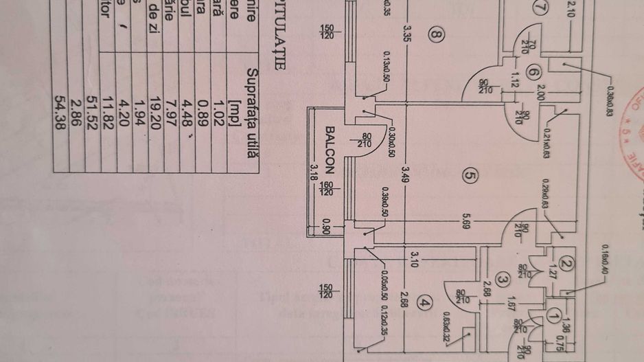 Vanzare Apartament 2 camere, 55 mp, loc de parcare, balcon închis – Sector 5 - Poză 8