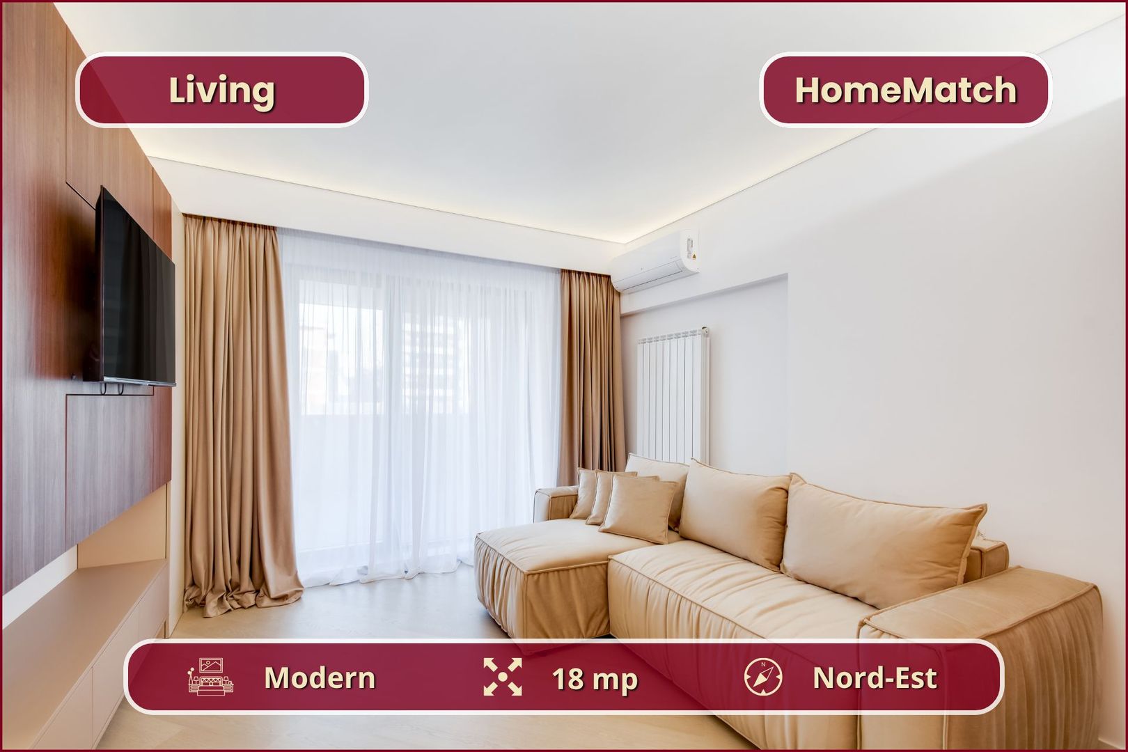 Cortina North || 3 camere || Finisaje și amenajare de lux || Piscină - Poză 3