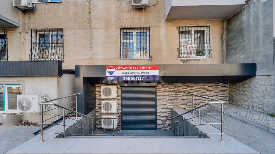 Spre chirie I Spațiu Comercial I 140 m2 I Buiucani I Prima linie - Poză 2