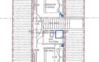 Cabana a Frame 4 camere 76 mp-teren-Colibita - Poză 3