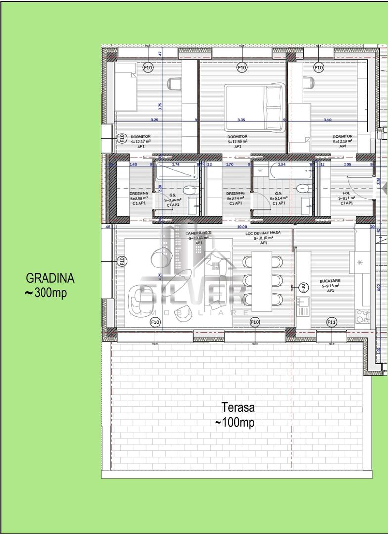 Apartament de lux cu Gradina, Terasa, Parcare subterana + Piscina - Poză 2