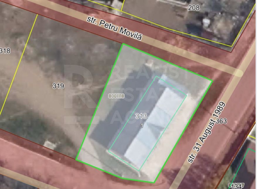 Vânzare, teren pentru construcții, 12 ari Straseni. - Poză 1