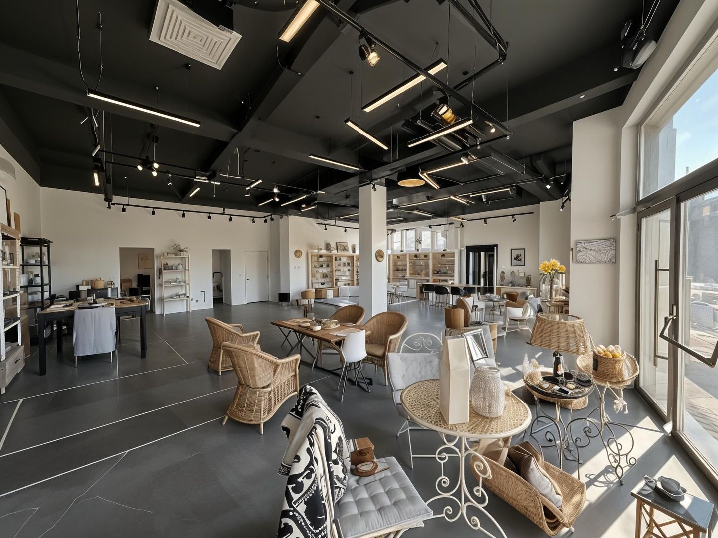 Spatiu comercial 150 mp Pipera A3 Lemon Racovita front stradal 15 m - Poză 13