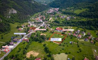 Teren intravilan plat in Bran, 1000 mp, vedere către Bucegi, utilitati - Poză 6