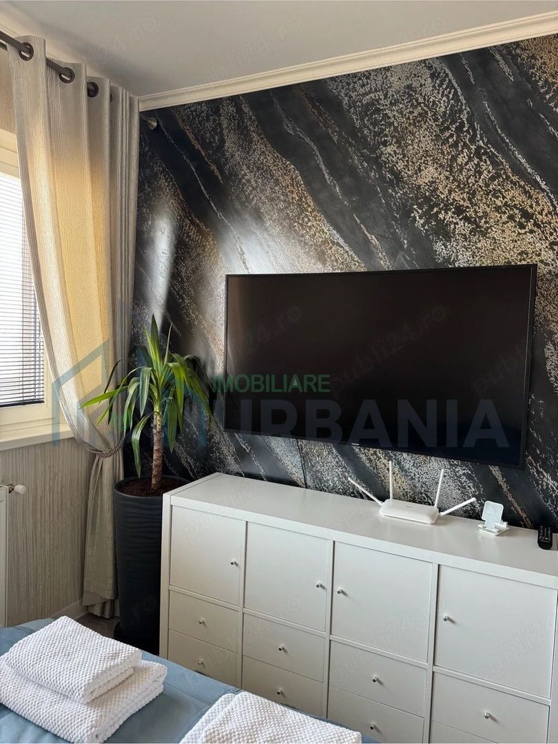 Apartament 2 camere, 44 mp, Poitiers Towers, Iași - Etaj 9/10, Smart Home, Mobilat și Utilat - Poză 8